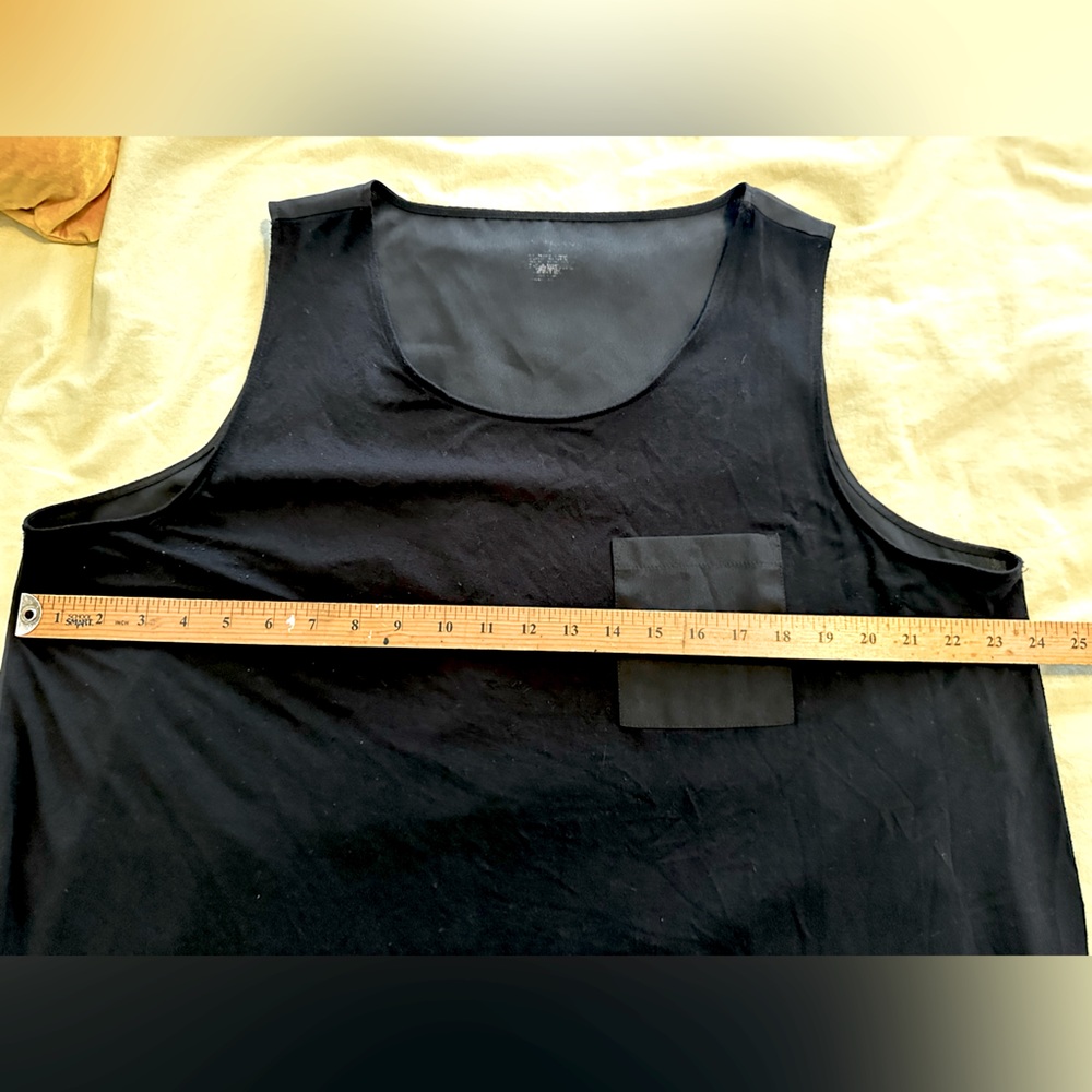 Plus size, black, sleeveless top from Lane Bryant. - Picture 5 of 6